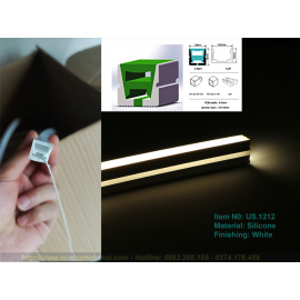 Đèn led silicon uốn dẻo dạng lắp nổi US1212